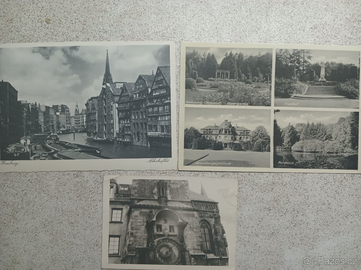 Mix pohlednic a obálek plus dokumenty - 3