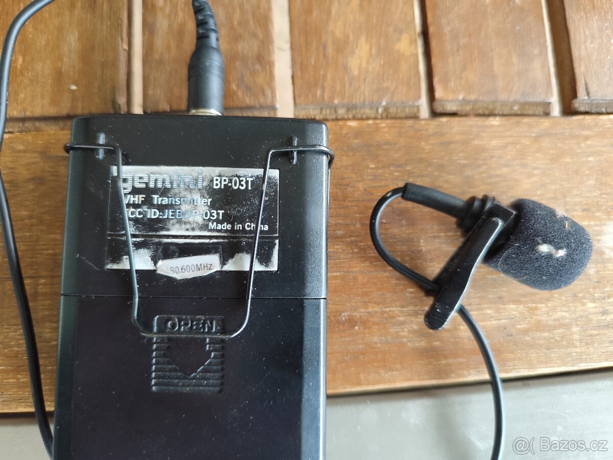 Bezdrátový mikrofon Gemini VH 110 - 3