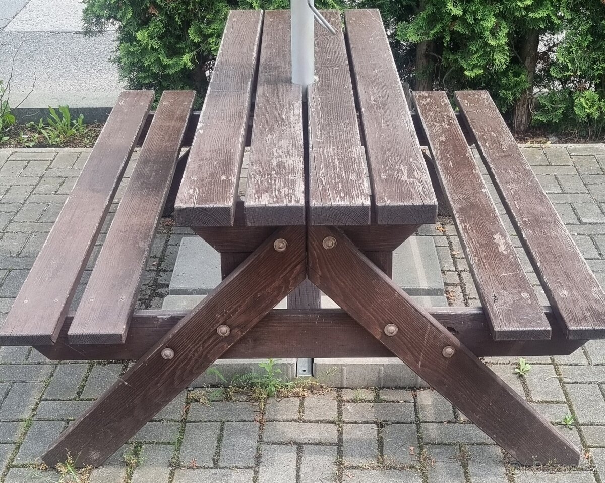 5 x zahradní stoly pro 6 osob - 3