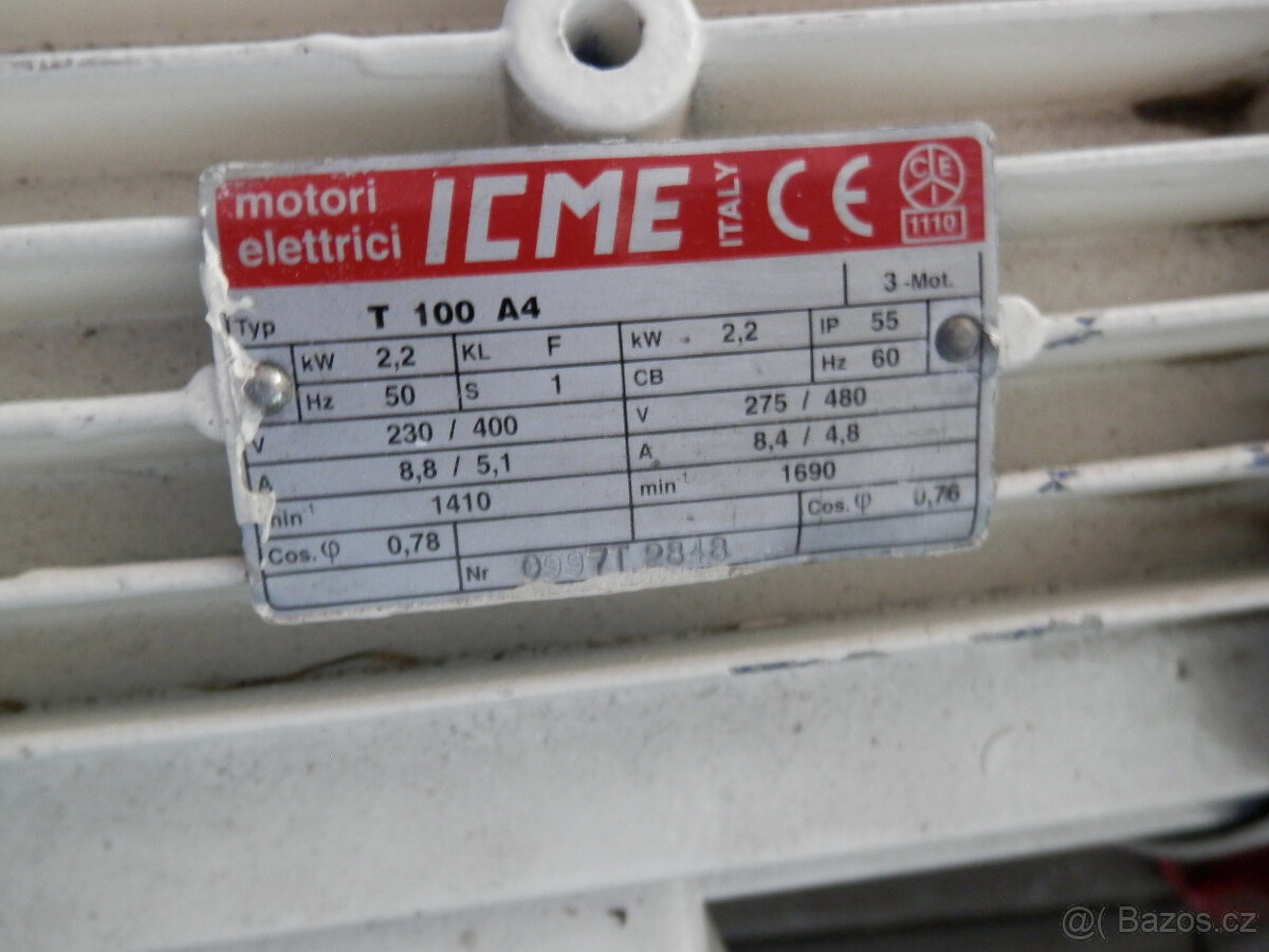 Elektro motor typ T100A4 - 3