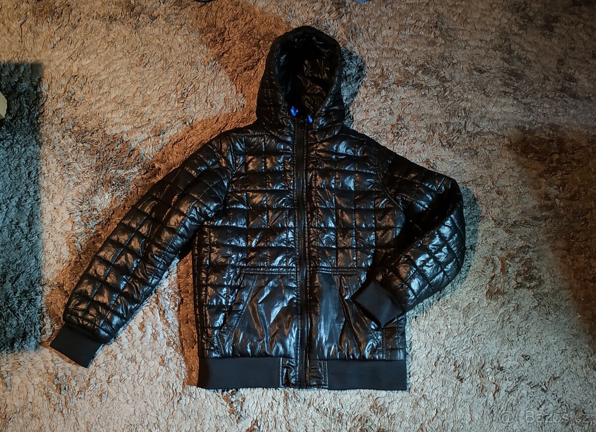 Zimní pánská bunda s kapucí vel. M - 3