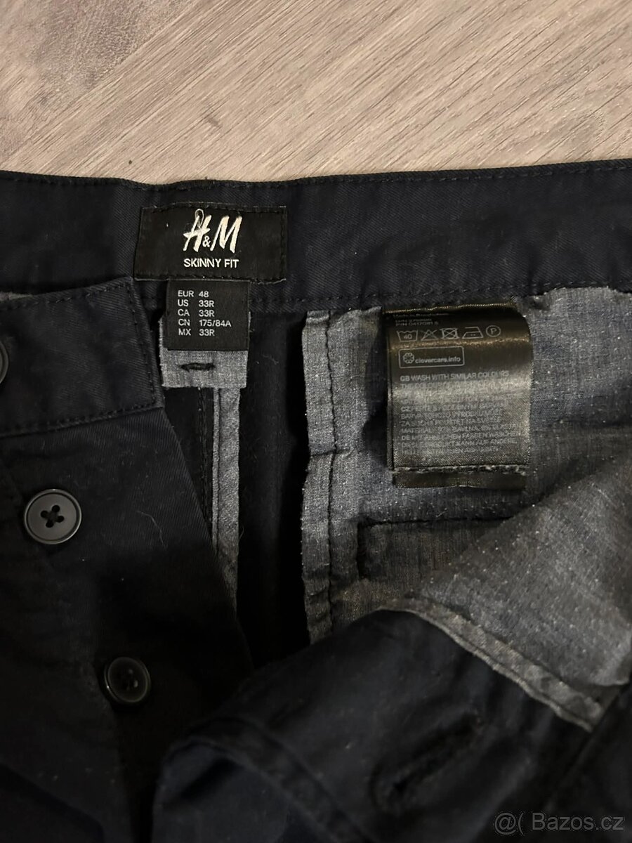 Prodám kalhoty H&M vel. 48 - 3