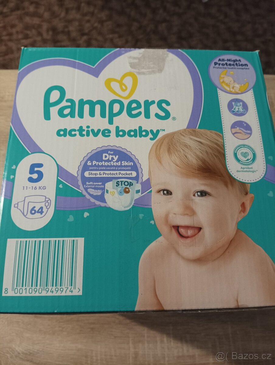 Plenky Pampers vel 5 - 3