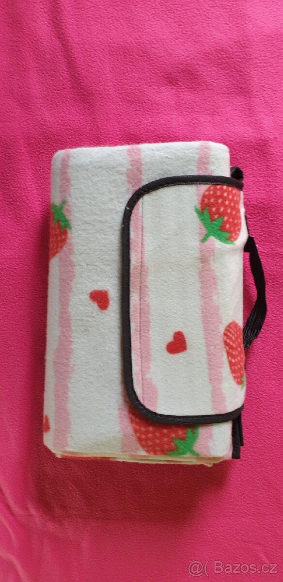 Pikniková deka 130x160 s uchem - 3