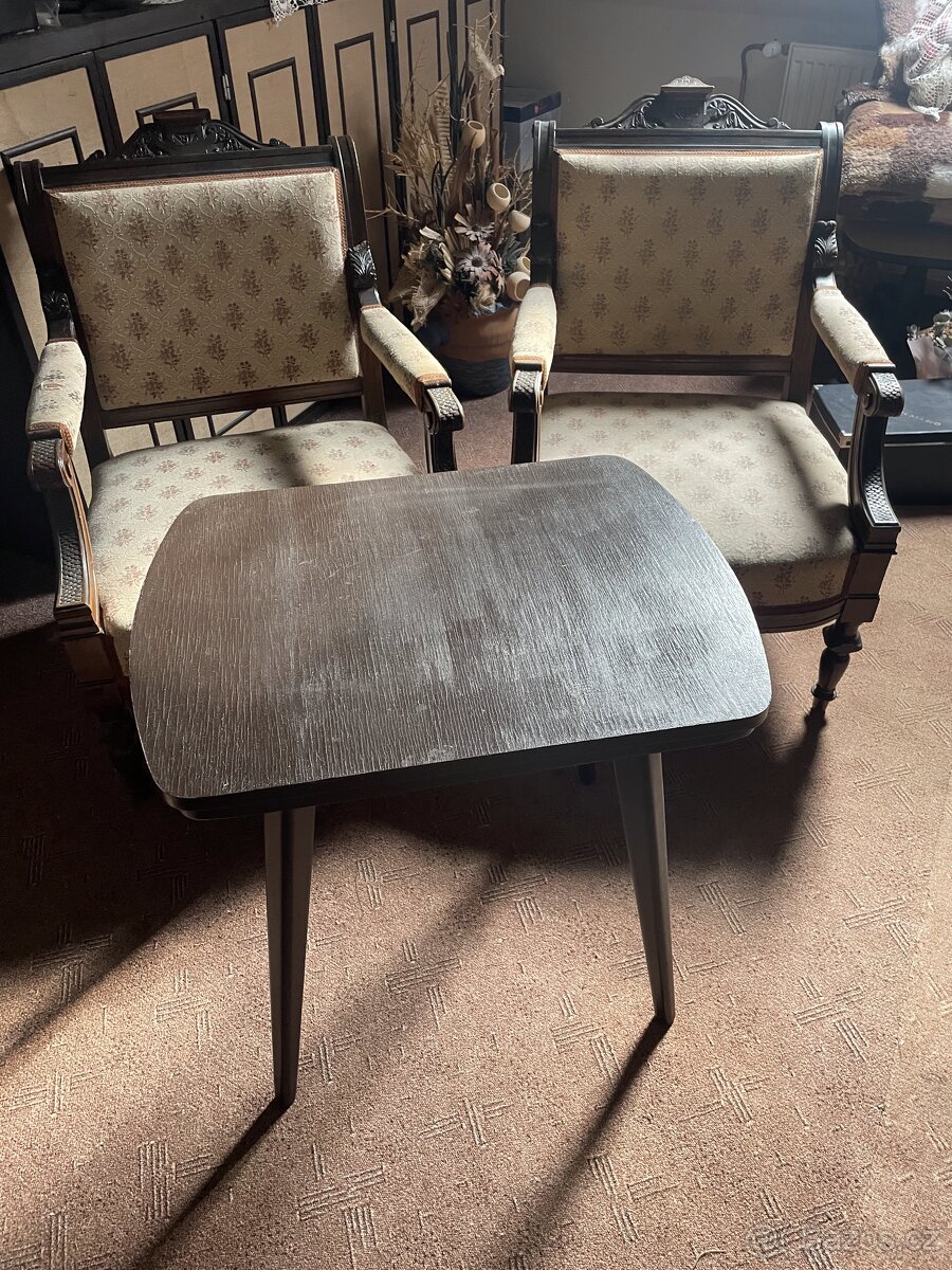 Retro konferenční stolek - 3