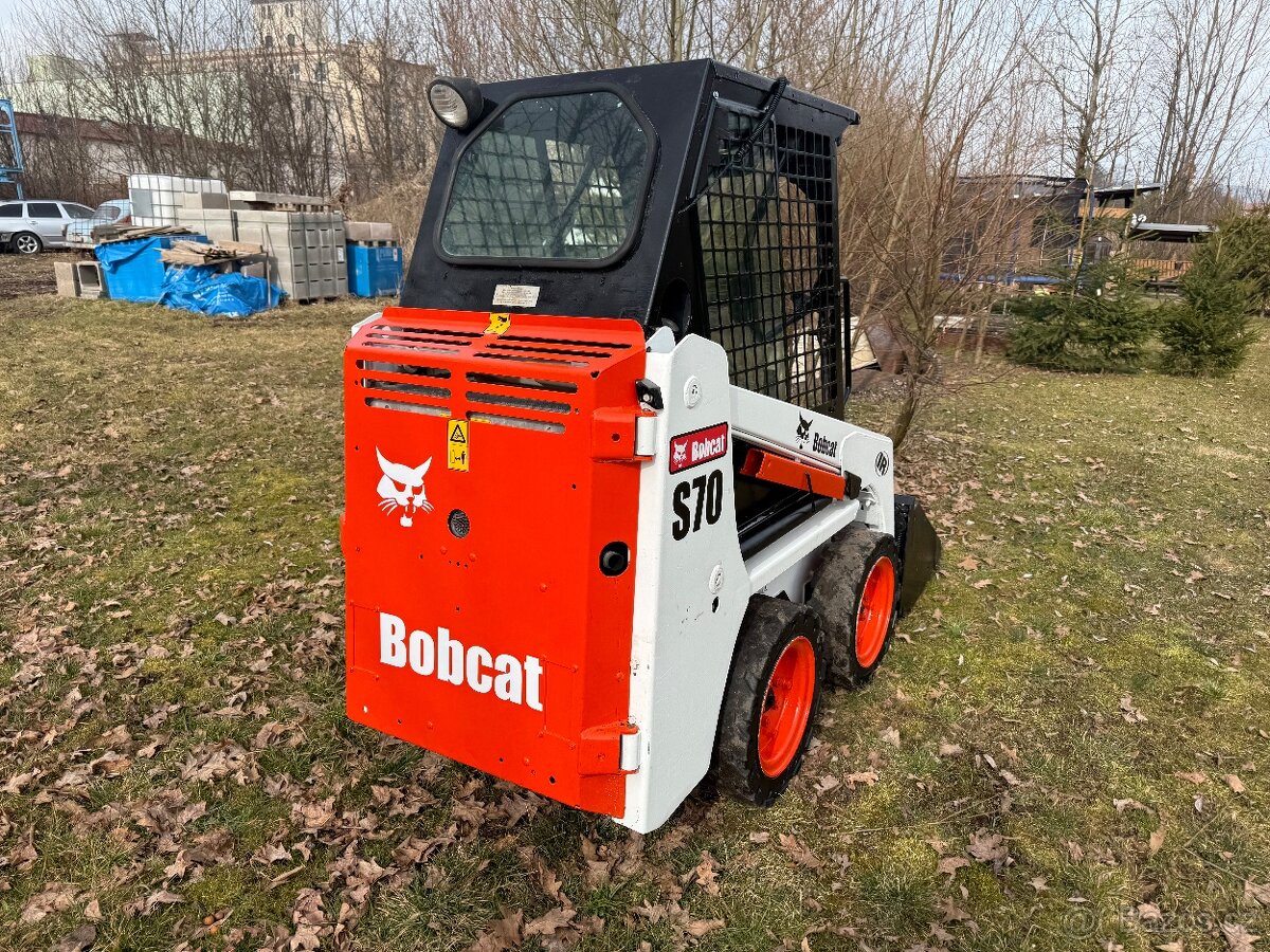 Bobcat S70 smykový nakladač - 3