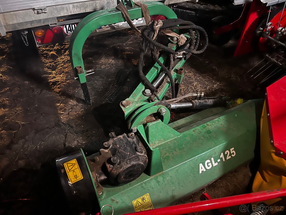 Mulčovač na malotraktor příkopový - 3