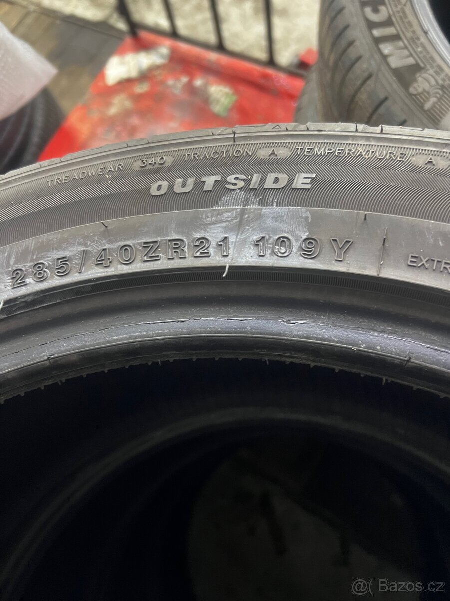 Letni pneu 285/40/21 5 mm - 3