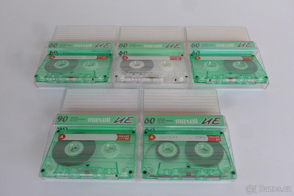 AudioKazety MAXELL UE60 MAXELL UE90 5ks MC - 3