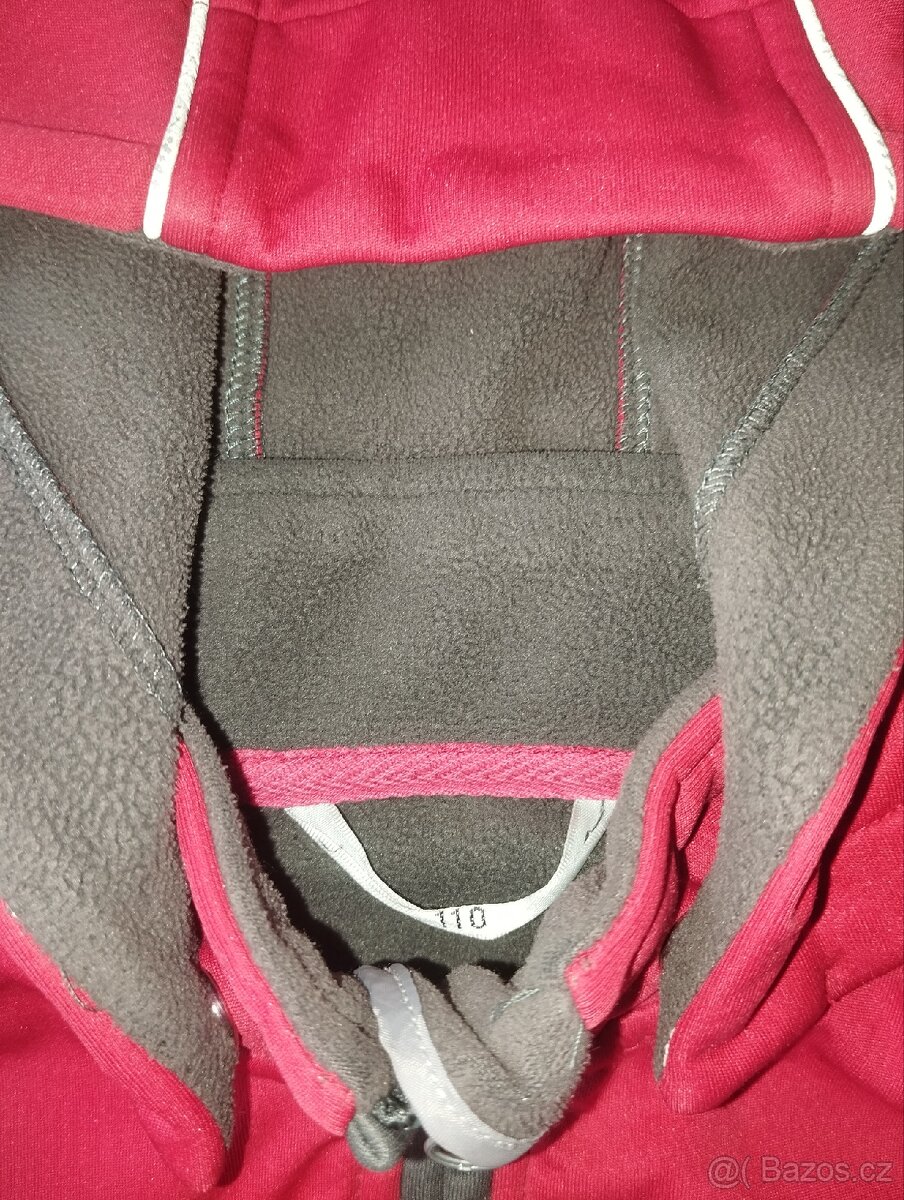 Chlapecká softshell bunda, nepoškozená, vel. 110 - 3