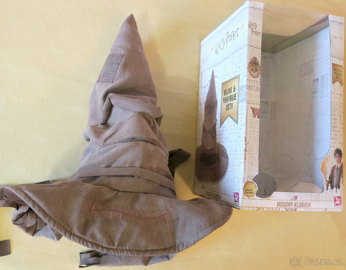 harry potter věci a mluvící moudrý klobouk - 3