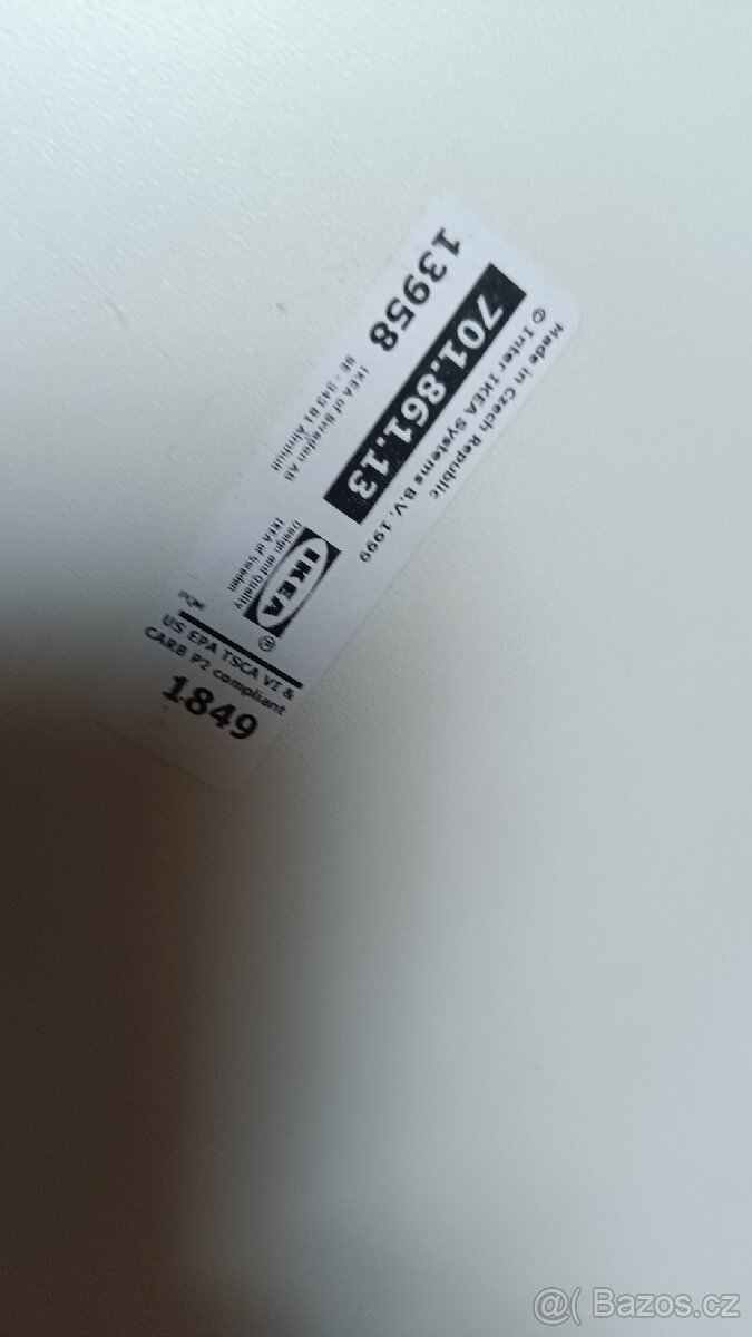květinový podstavec bílý Ikea - 3