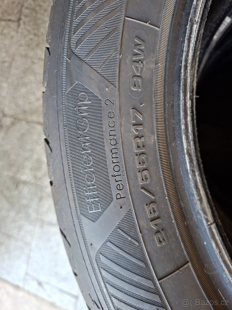 4x letni pneu 215/55 R17 - 3