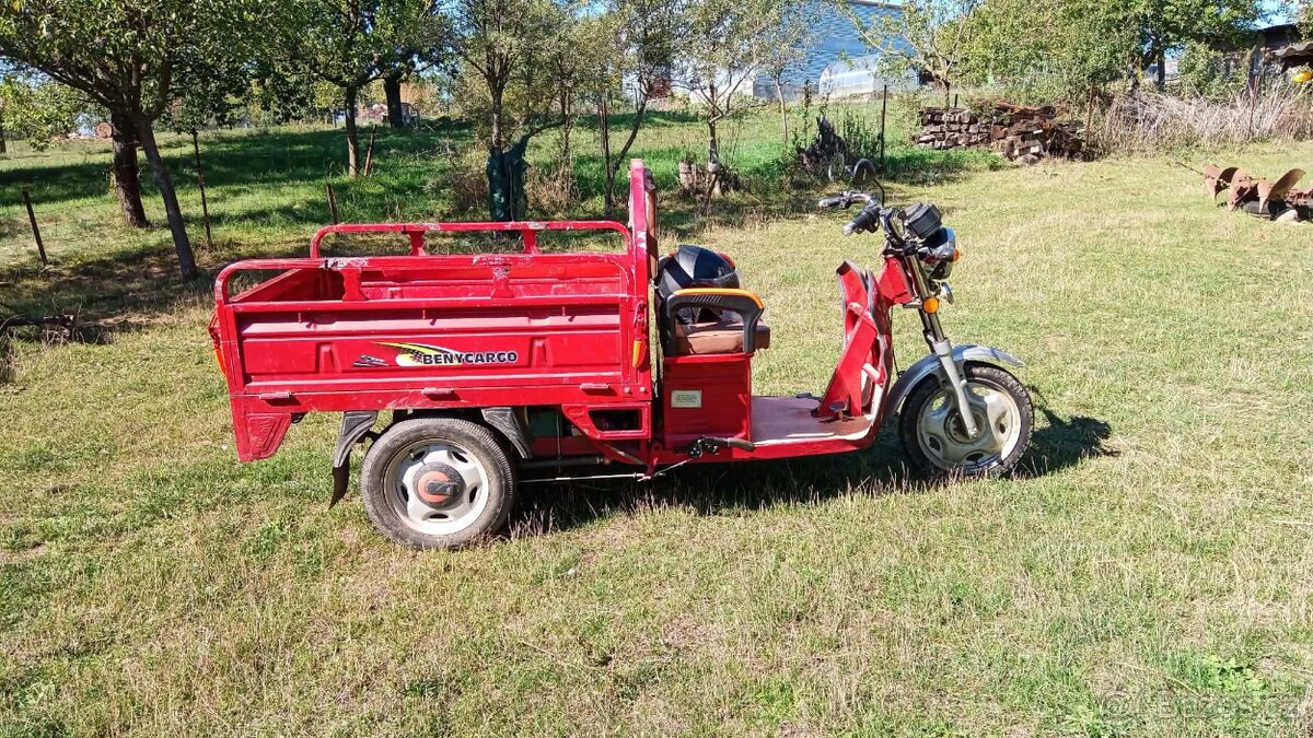 pracovní elektro tříkolka - 3
