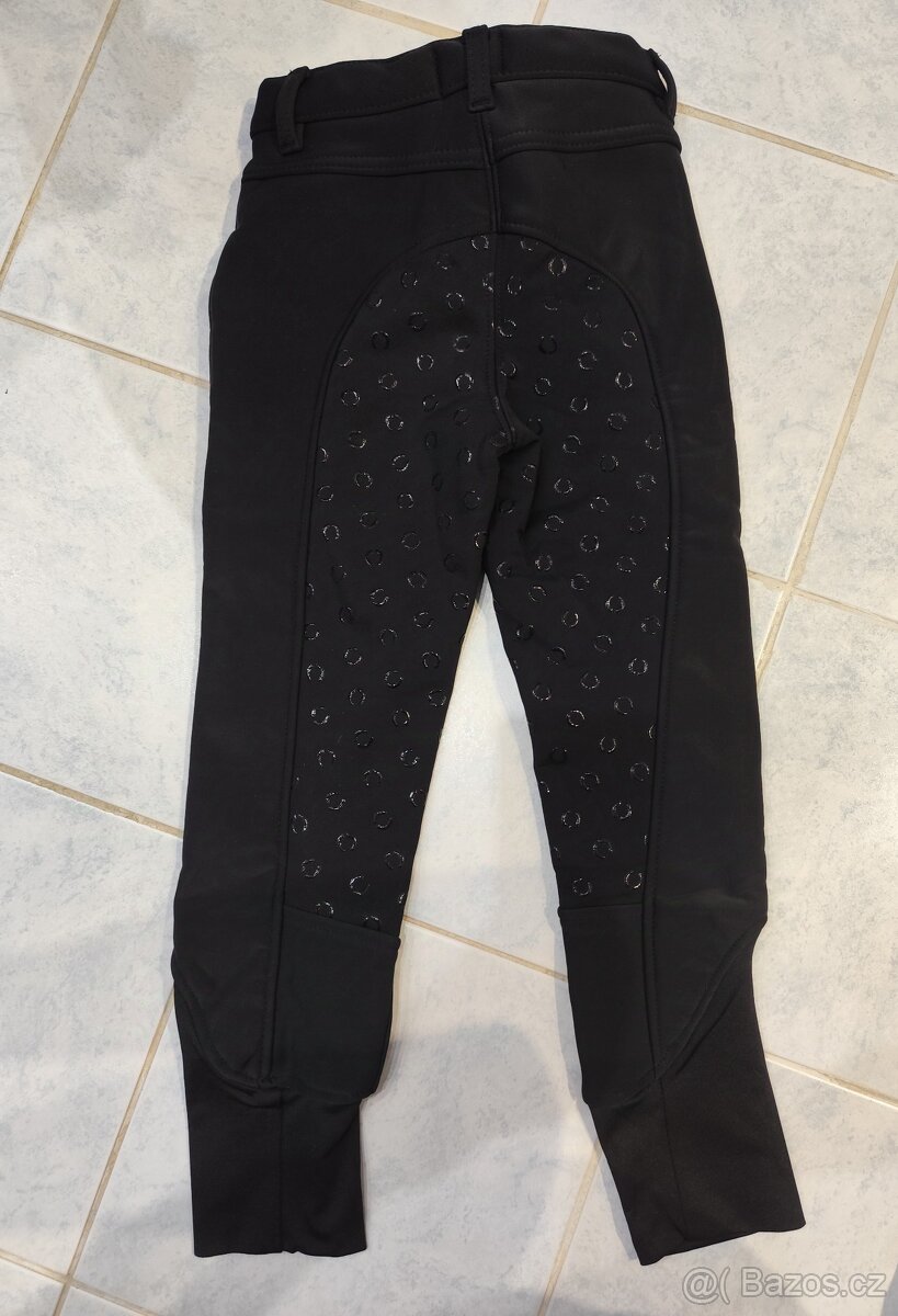 Dětské jezdecké kalhoty termo - 3