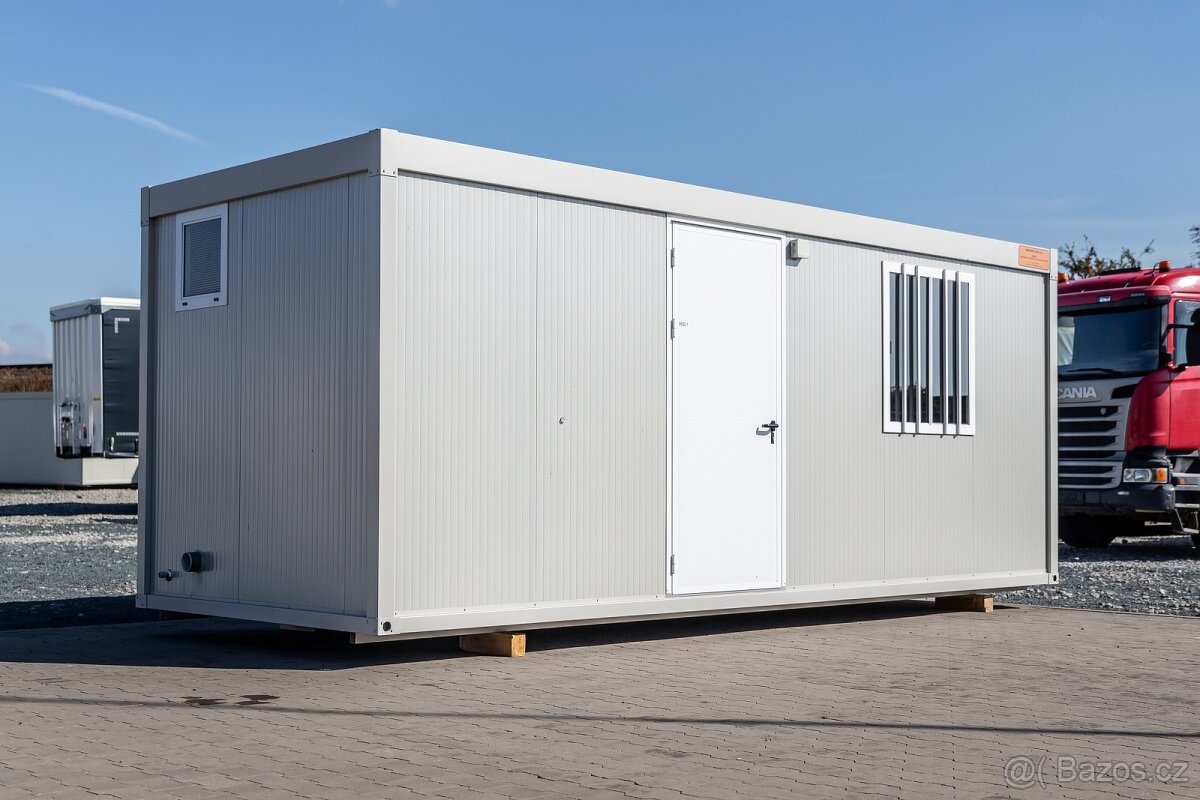 Kancelářkská buňka s WC a umyvadlem - 3