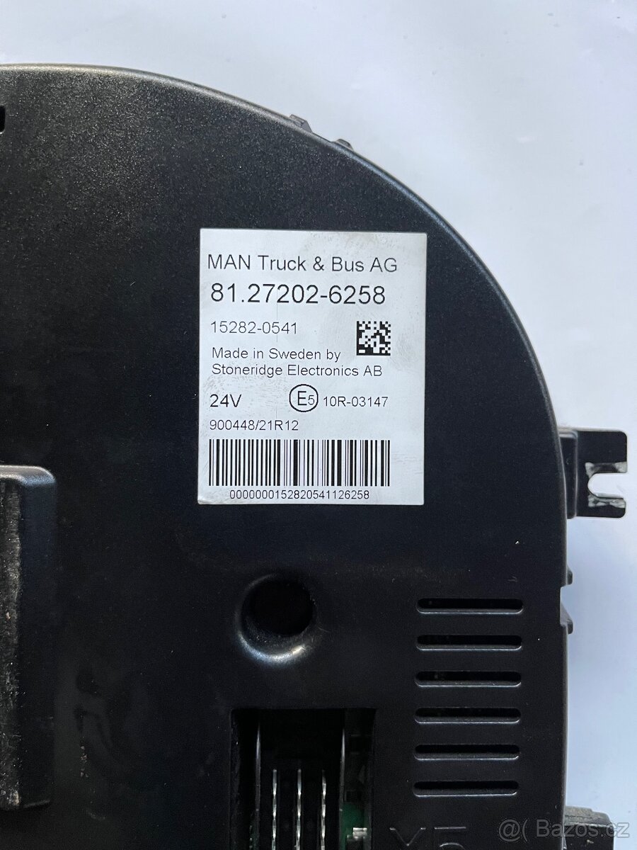 PŘÍSTROJOVÁ DESKA na MAN TGX TGS - 3