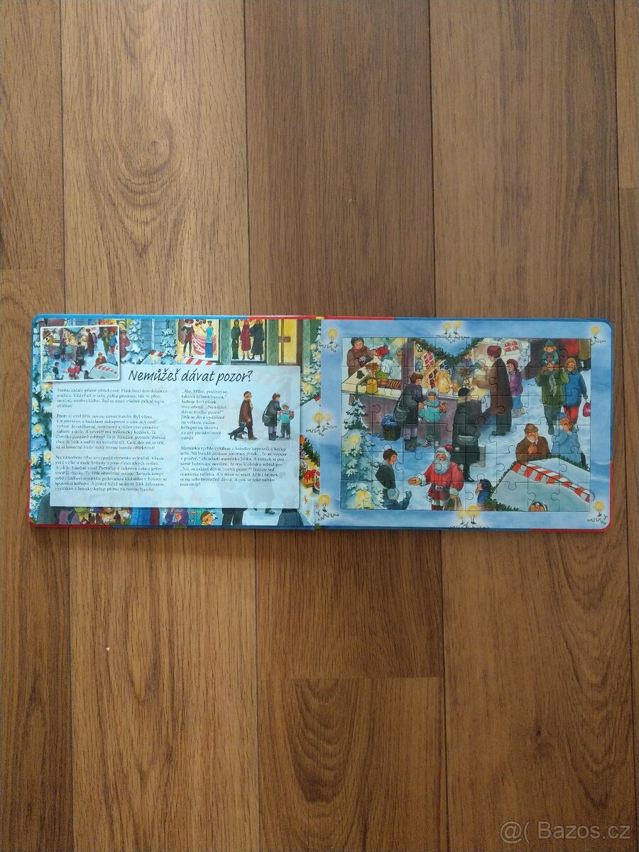Kniha Moje vánoční puzzle - 3
