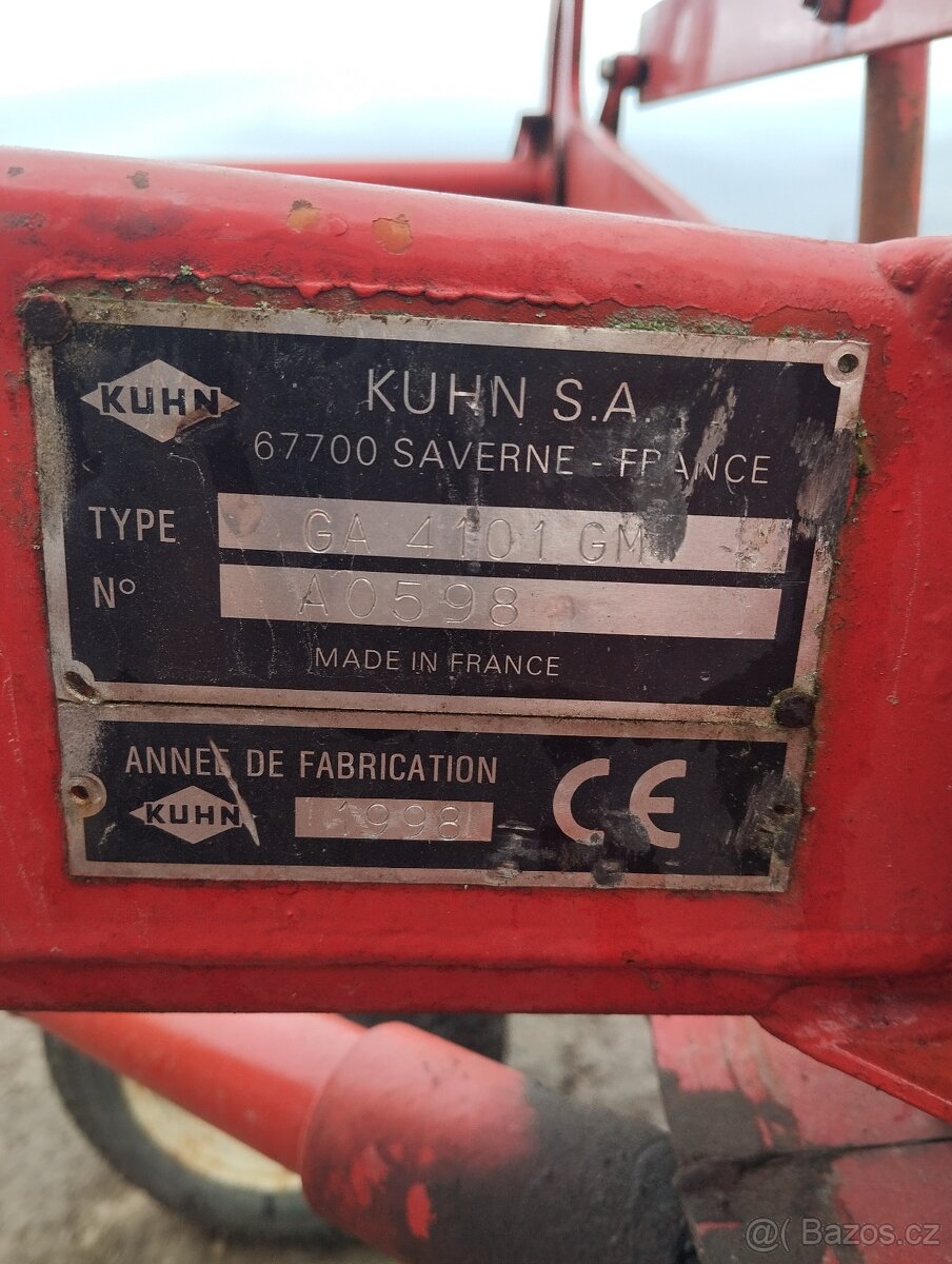 Nahrabovač sena Kuhn - 3