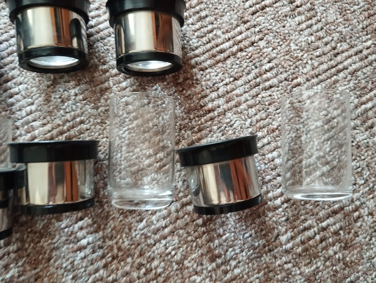 Sklenice na kávu Toner Stainless Czechoslovakia - 3