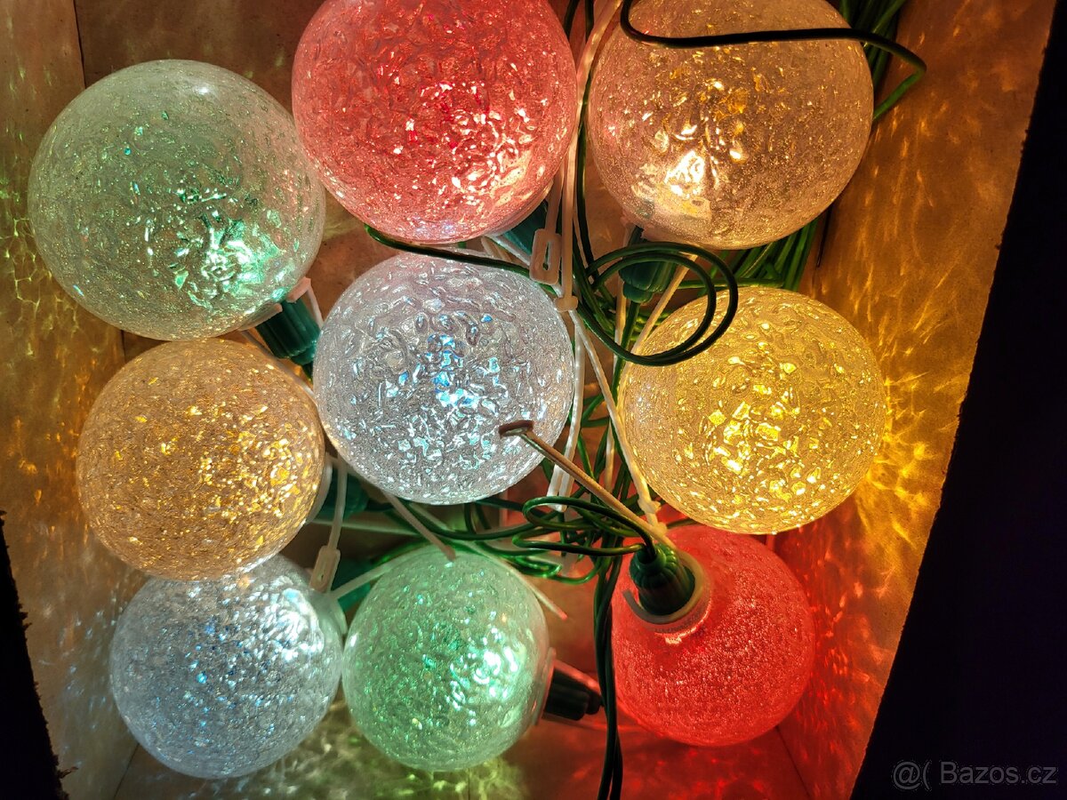 Retro vánoční osvětlení 107 - 3
