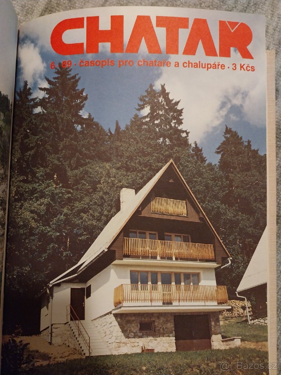 Svázané časopisy Chatař - 3