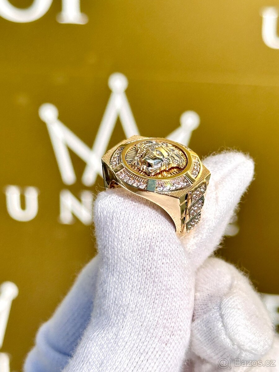 Zlatý prsten 9,87g - 3