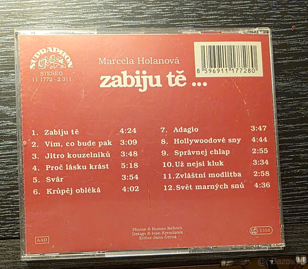 Marcela Holanová CD Zabiju tě... - 3