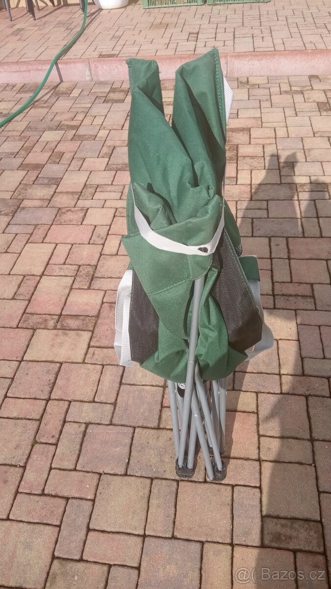 Skládací rybářské kempinkové lehátko - 3