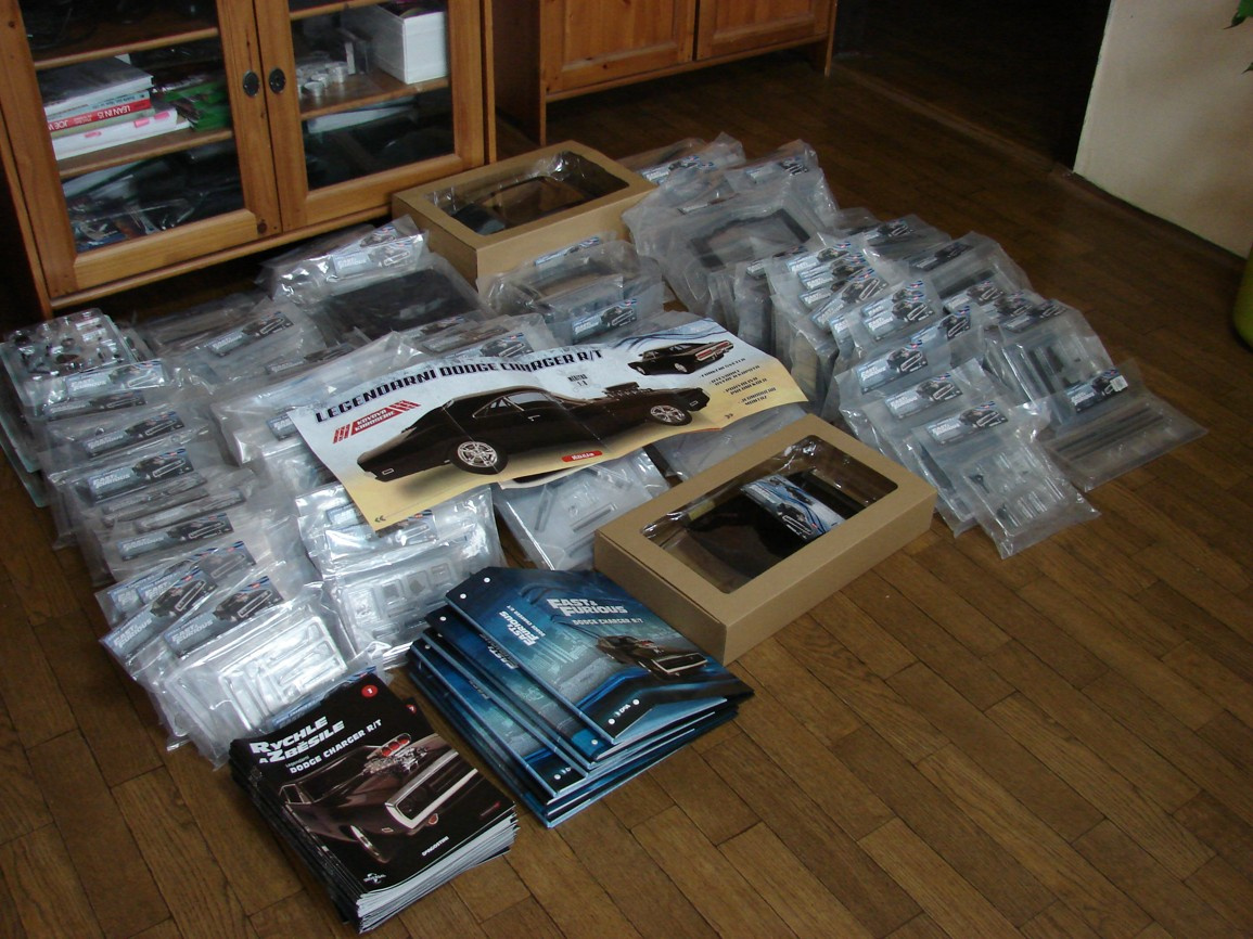 1:8 Dodge Charger R/T nová kompletní stavebnice 110 balení - 3