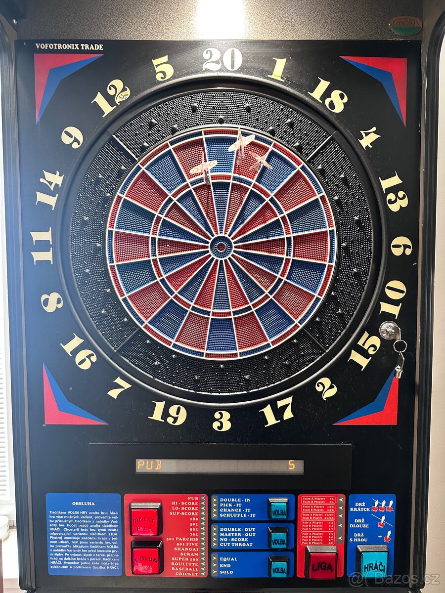 Šipky, šípkový automat Diamond Darts 3 prodáno - 3