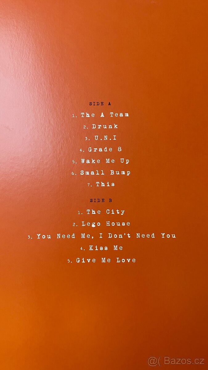 Gramofonová deska + Ed Sheeran - 3