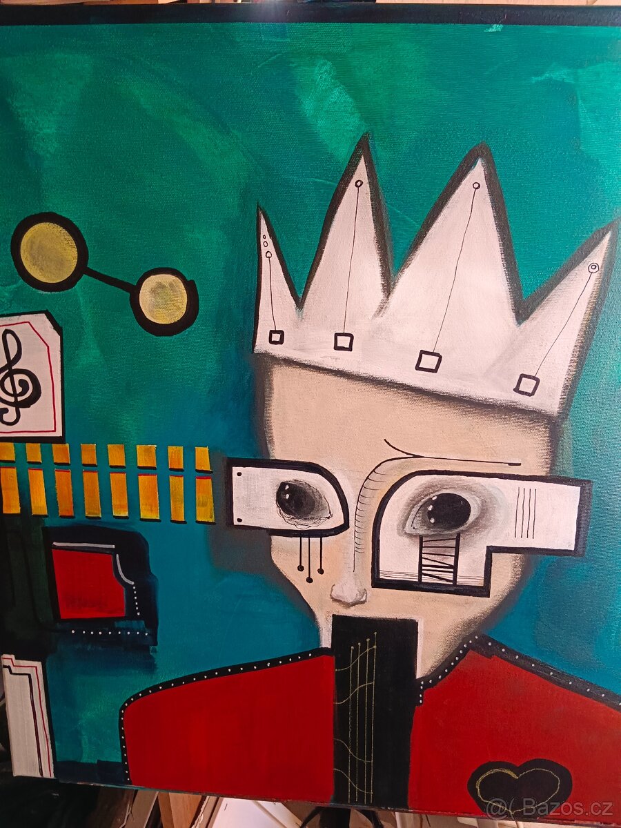 Obraz Bláznivý král - 3