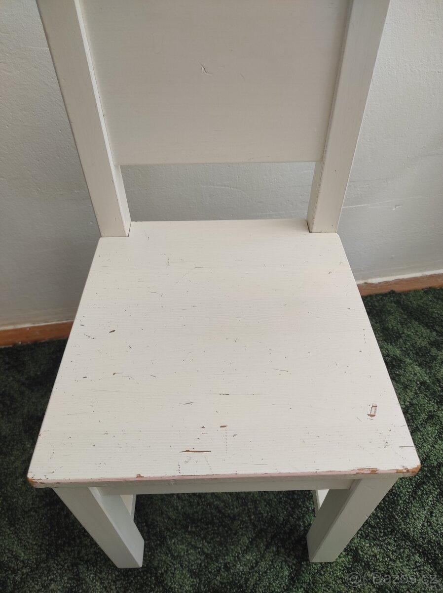Dětská židlička IKEA Sundvik bílá - 3