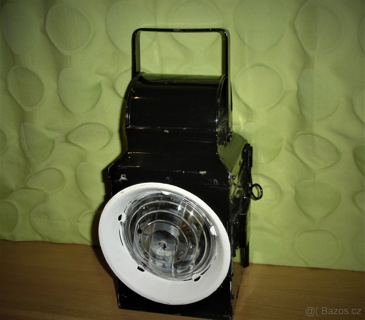 DRÁŽNÍ LAMPA - VELKÁ PETROLEJKA KOMPLETNÍ... - 3