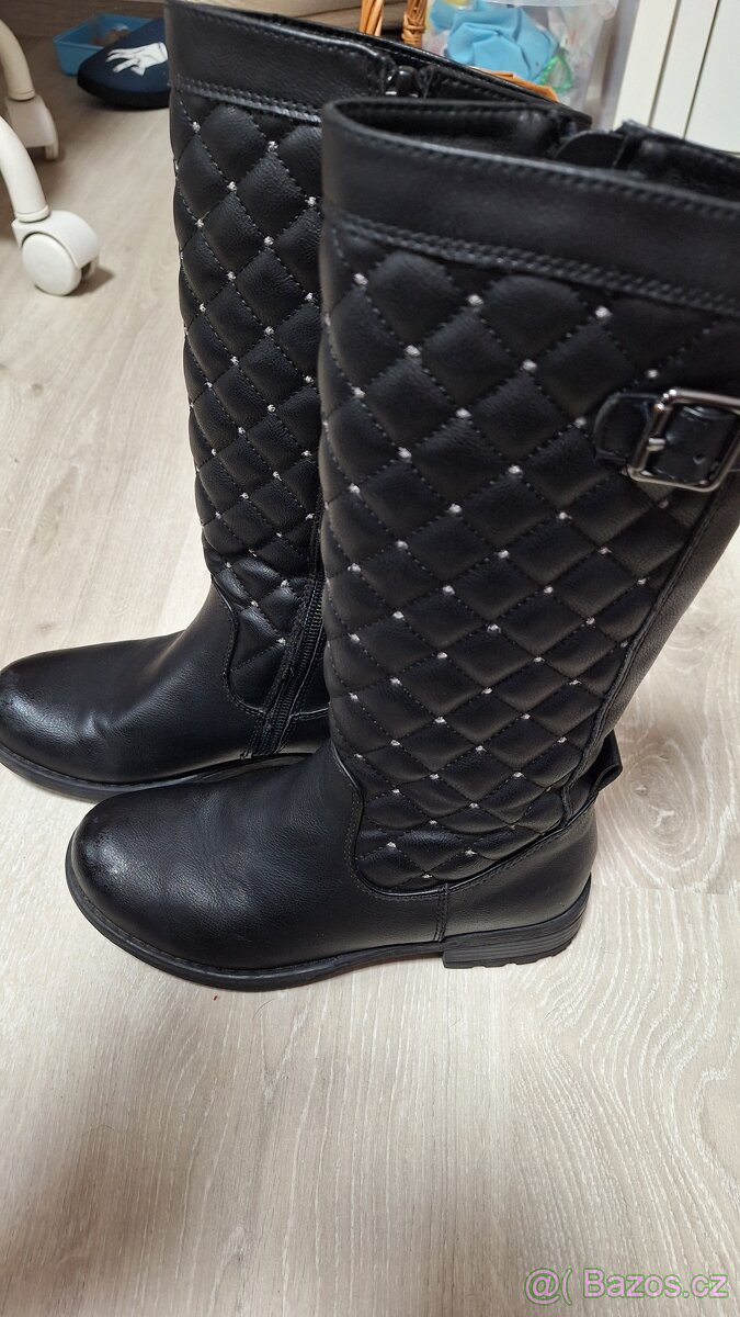 Kozačky černé - 3