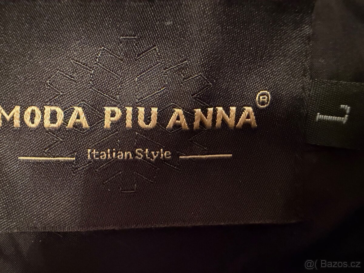 Černá zimní vesta - 3