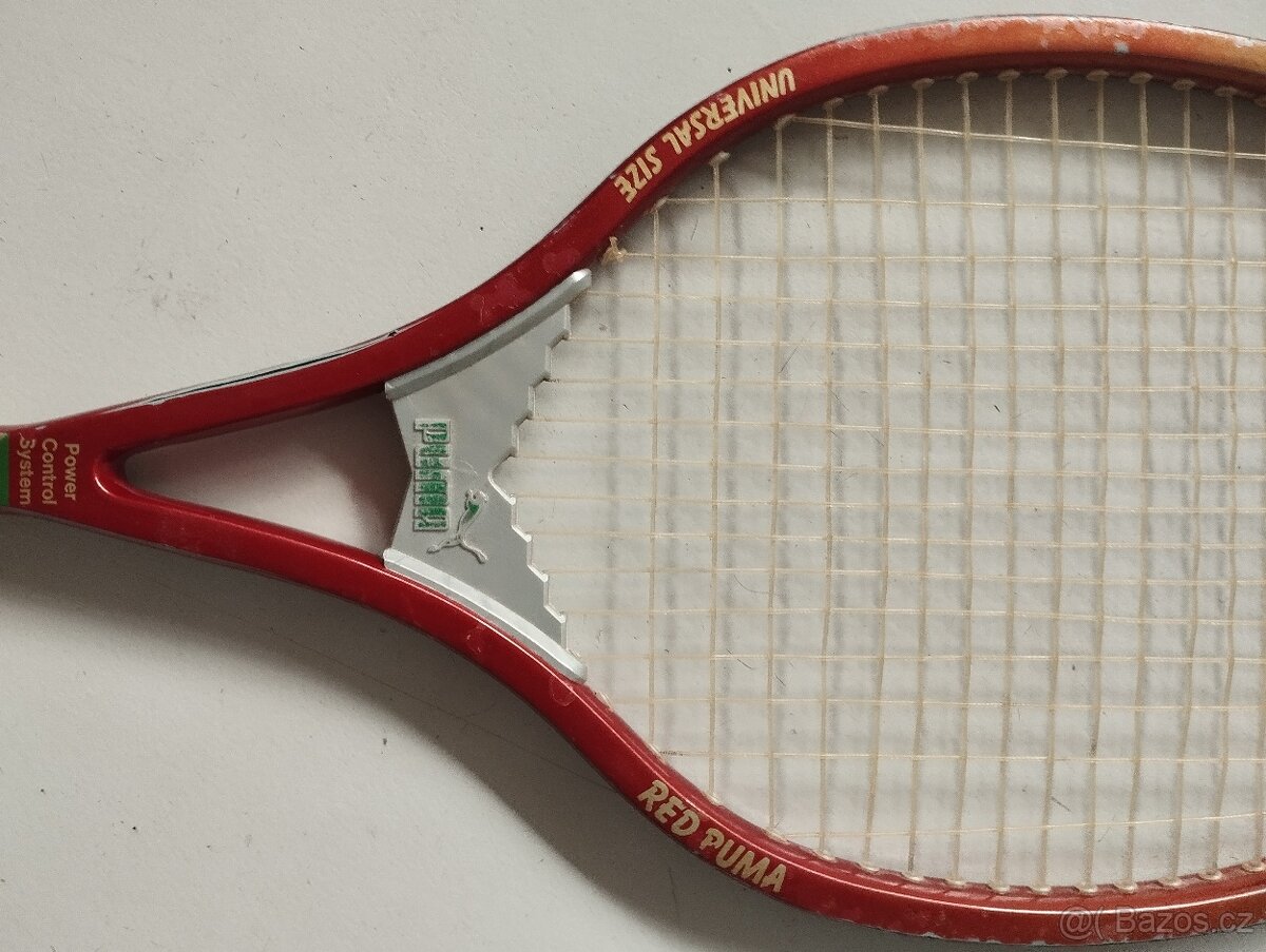 Retro tenisová raketa - Puma - 3