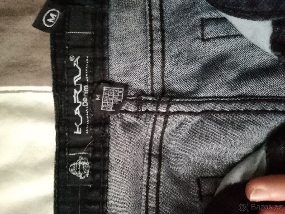 Krásné tmavé tříčtvťáky vel. M - 3