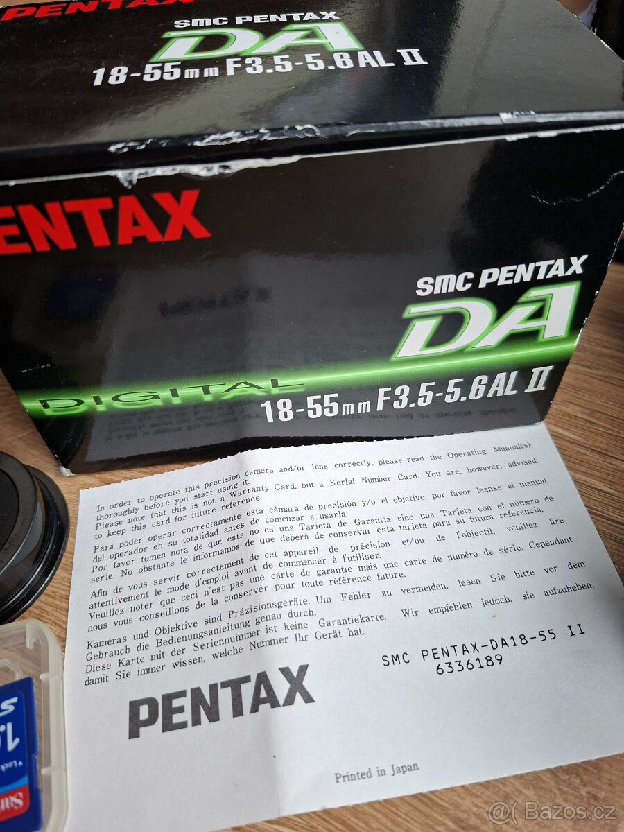 Pentax K200D + 18-55 mm - 3