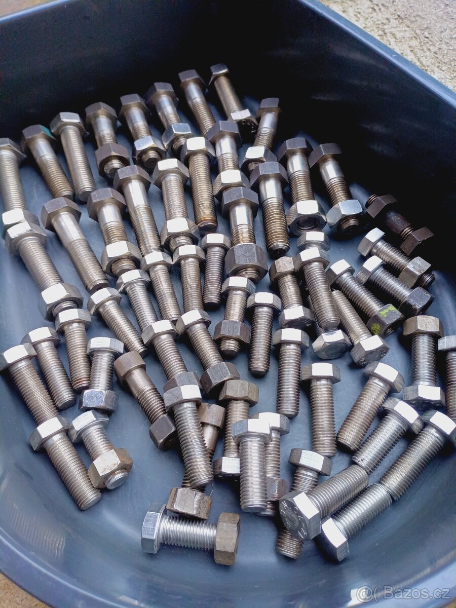 Šrouby nerez M16 a M 20 - 3