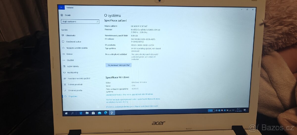 Výkonný Acer Aspire E5-573 | Intel Core i5 | 8GB RAM - 3