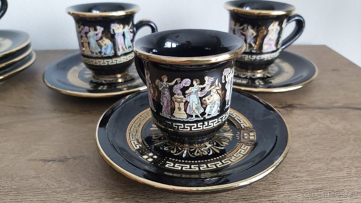 Antický kávový set - 3