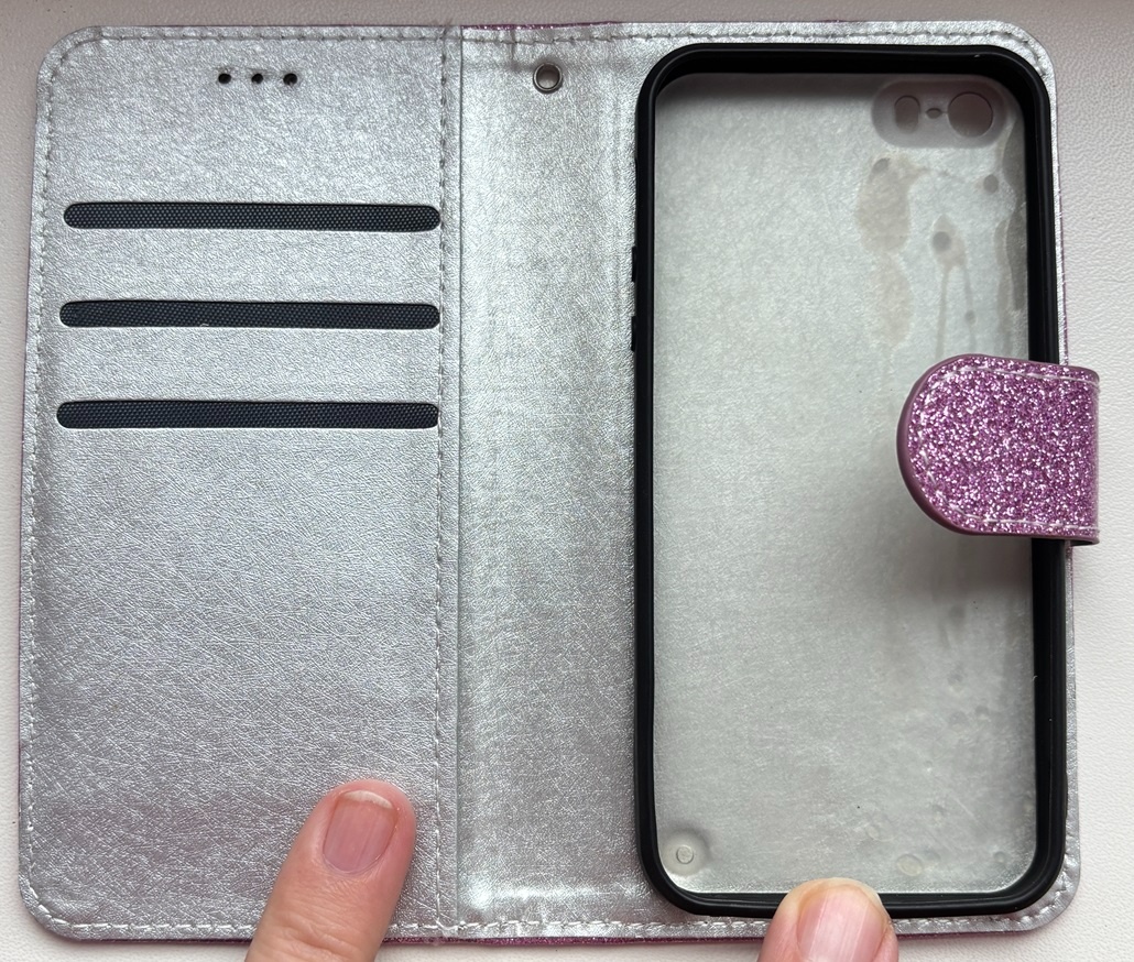 Fialový obal na telefon Apple iPhone SE 2016 - 3