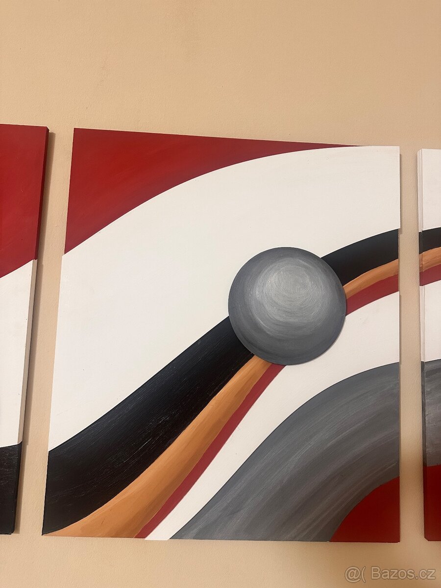 Ručně malovaný obraz - 3