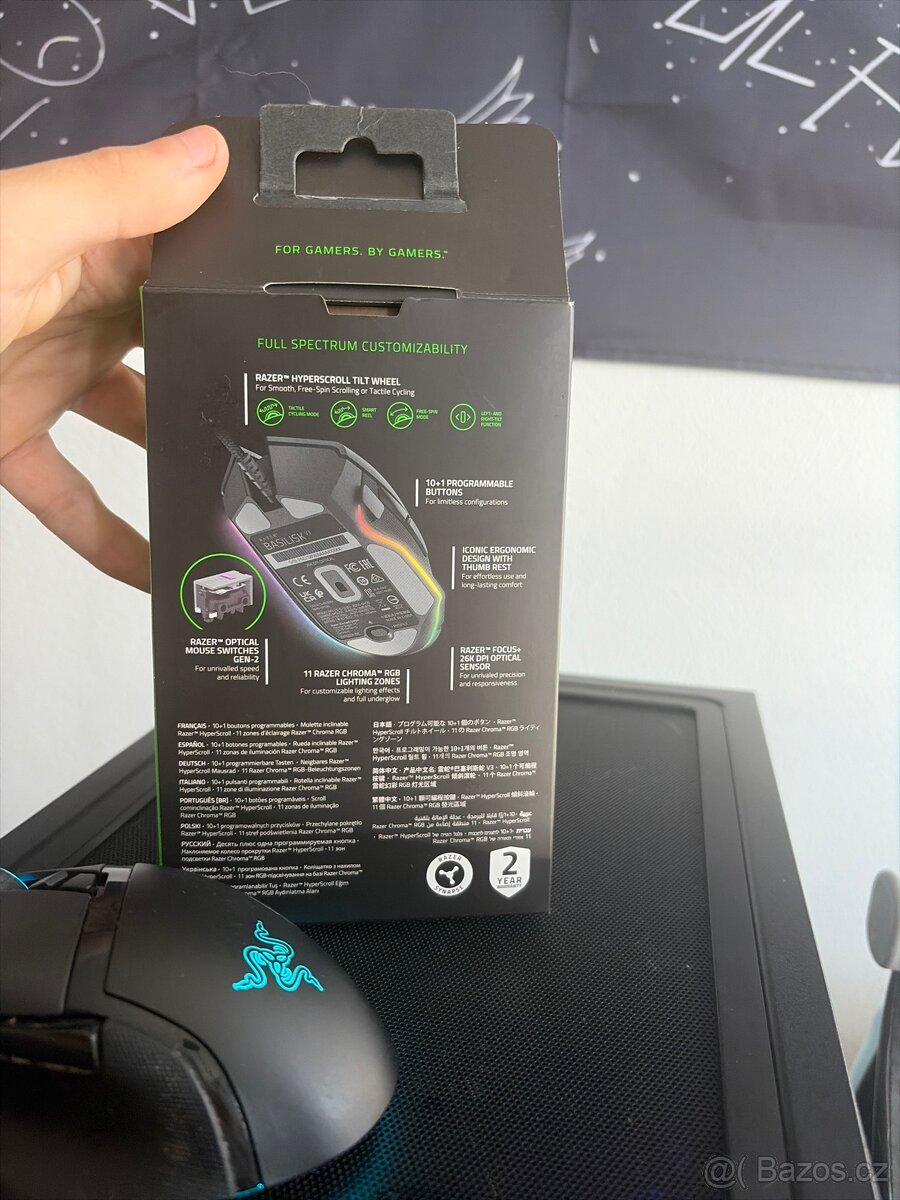 Razer basilisk V3 herní myš - 3