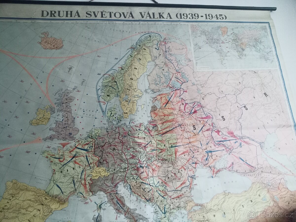 Školní nástěnná mapa - 3