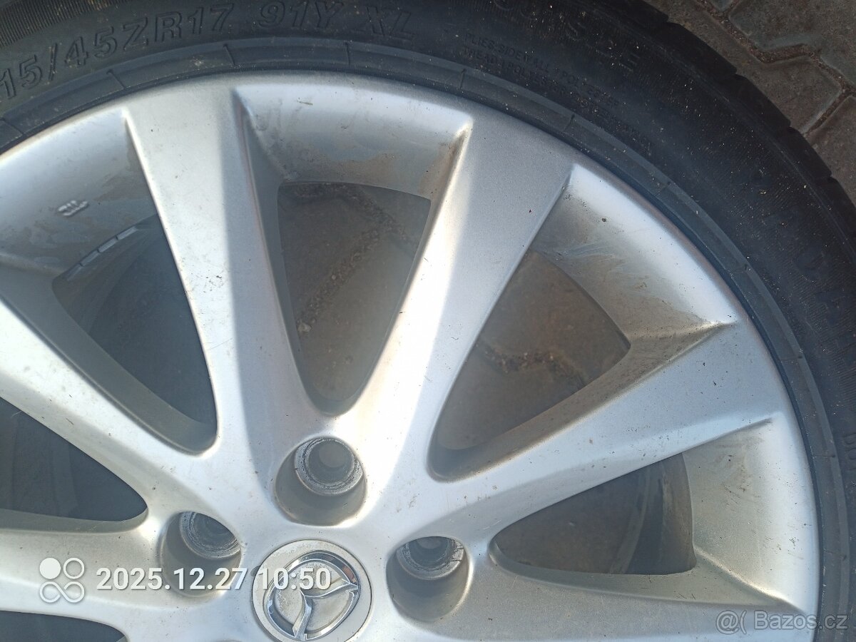 Litá kola Mazda - 3