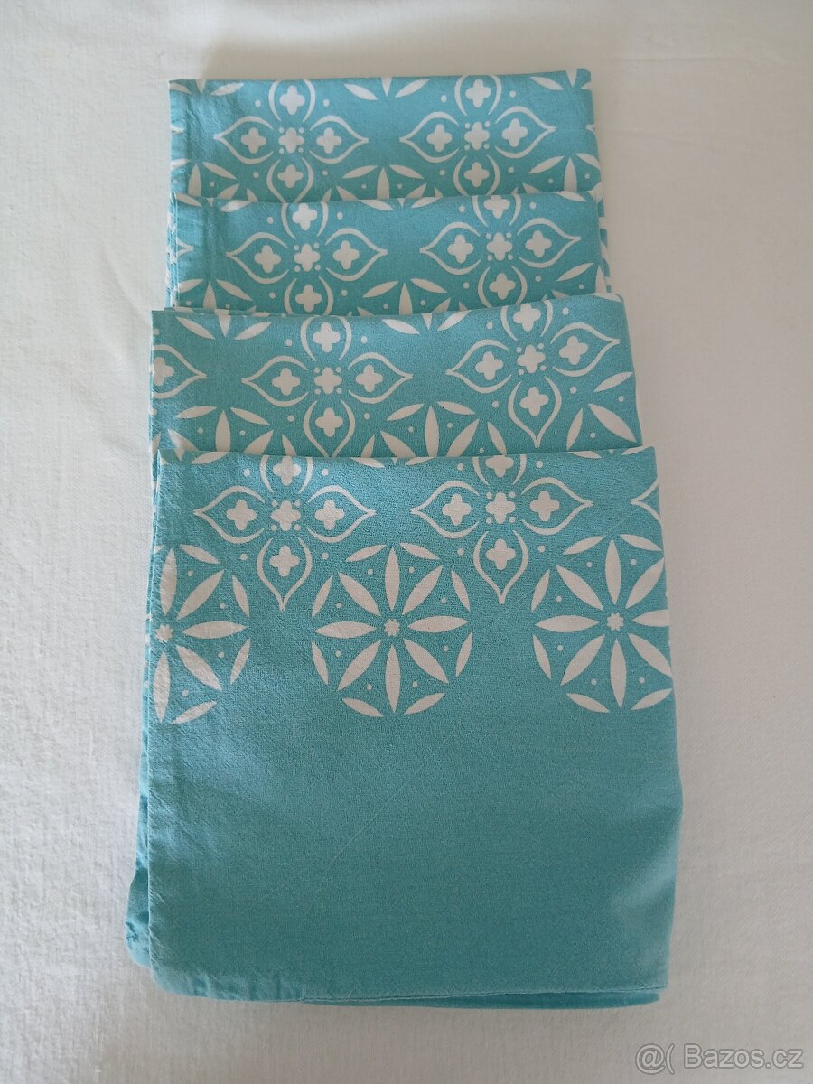 Bavlněné 4 povlaky na polštářky 40x40 - 3