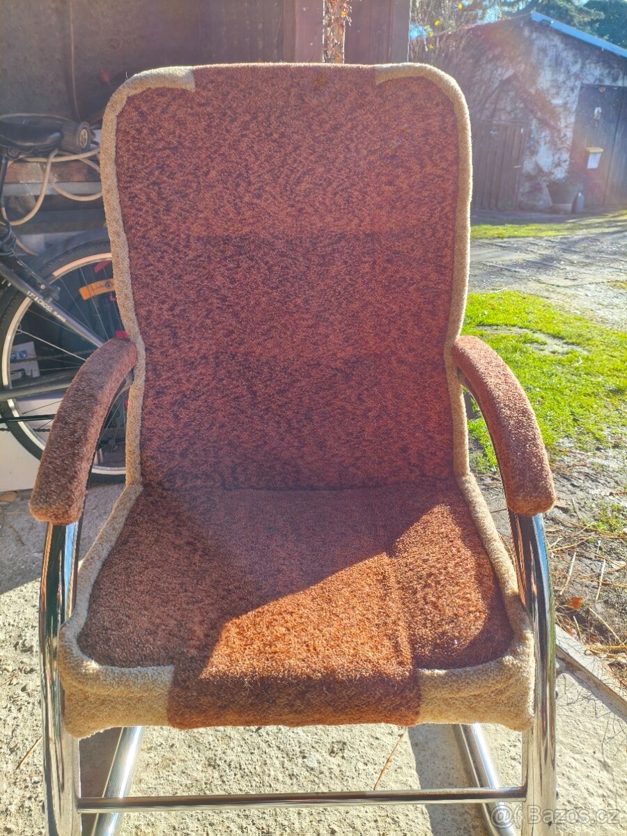 Retro chromovaná křesla - 3